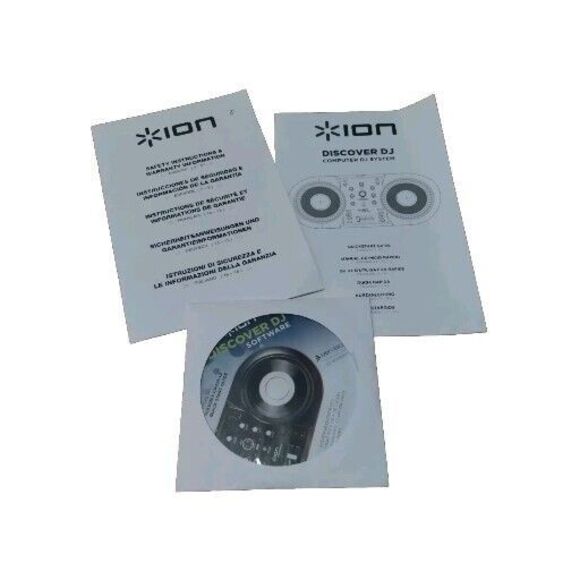Ion Discover Computer DJ System Mixer Scratching USB Windows XP Vista MAC OS X - Picture 12 of 16